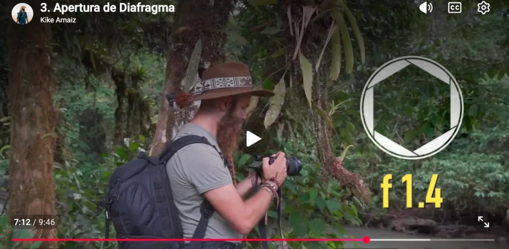 Foto con apertura de diafragma baja en el curso de iniciación a la fotografía de Kike Arnaiz