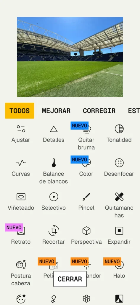 Novedades Snapseed 4.0 funciones nuevas iPhone
