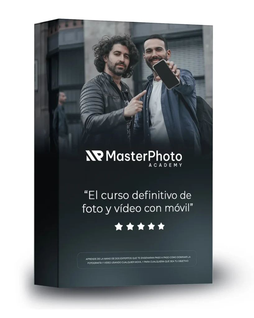 Portada del curso de foto y vídeo con móvil de MasterPhoto Academy