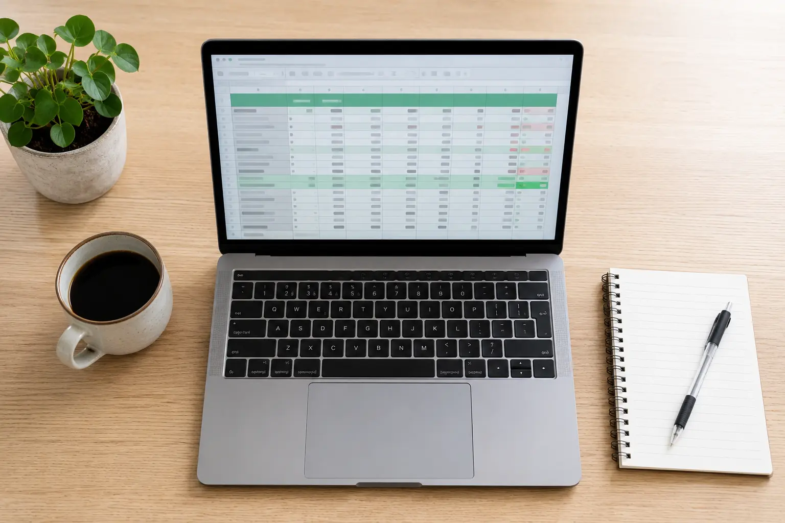 Plantilla para organizar tus finanzas personales desde cero.